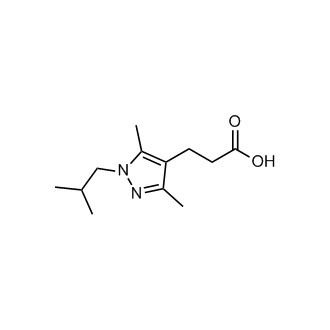 3-(1-Isobutyl-3,5-dimethyl-1H-pyrazol-4-yl)propanoic acid
