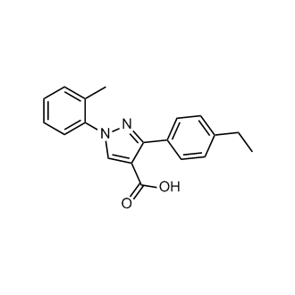3-(4-Ethylphenyl)-1-(o-tolyl)-1H-pyrazole-4-carboxylic acid