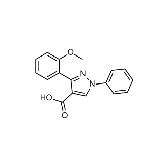 3-(2-Methoxyphenyl)-1-phenyl-1H-pyrazole-4-carboxylic acid