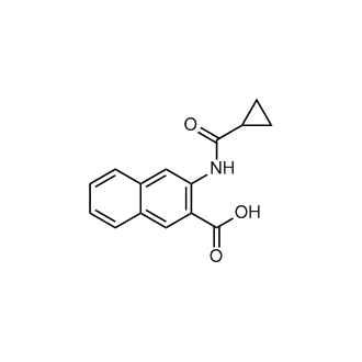 3-(Cyclopropanecarboxamido)-2-naphthoic acid