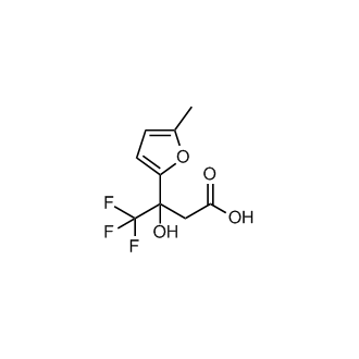 4,4,4-Trifluoro-3-hydroxy-3-(5-methylfuran-2-yl)butanoic acid