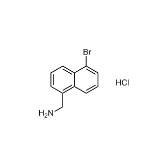 (5-Bromonaphthalen-1-yl)methanamine hydrochloride