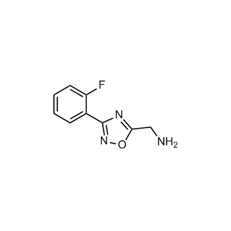 (3-(2-Fluorophenyl)-1,2,4-oxadiazol-5-yl)methanamine