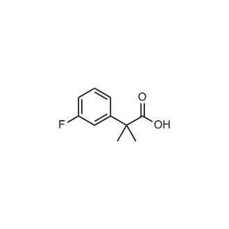2-(3-Fluorophenyl)-2-methylpropanoic acid