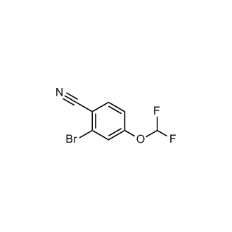 2-Bromo-4-(difluoromethoxy)benzonitrile