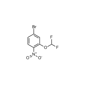 4-Bromo-2-(difluoromethoxy)-1-nitrobenzene