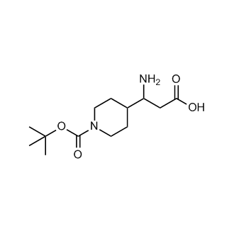 3-Amino-3-(1-(tert-butoxycarbonyl)piperidin-4-yl)propanoic acid