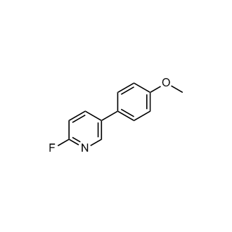 2-Fluoro-5-(4-methoxyphenyl)pyridine