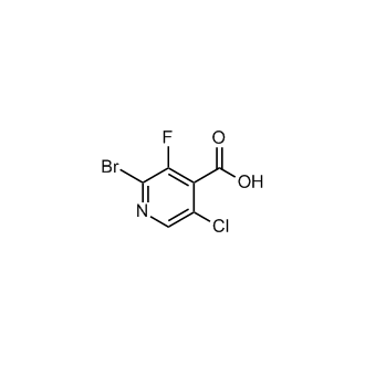 2-Bromo-5-chloro-3-fluoroisonicotinic acid