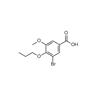 3-Bromo-5-methoxy-4-propoxybenzoic acid