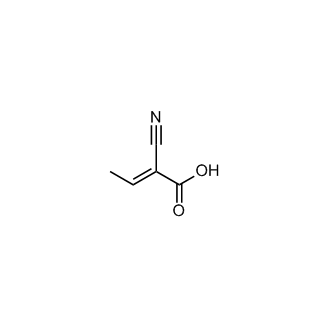 2-Cyanobut-2-enoic acid