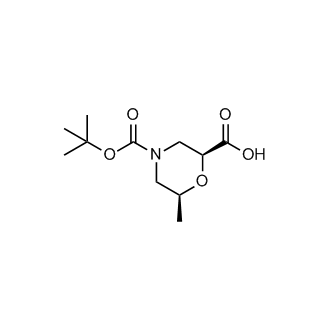 (2S,6S)-4-(tert-butoxycarbonyl)-6-methylmorpholine-2-carboxylic acid