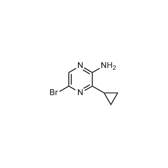 5-Bromo-3-cyclopropylpyrazin-2-amine