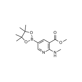 Methyl 2-(methylamino)-5-(4,4,5,5-tetramethyl-1,3,2-dioxaborolan-2-yl)nicotinate