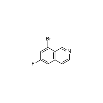8-Bromo-6-fluoroisoquinoline