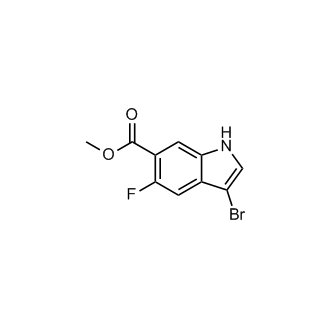 Methyl 3-bromo-5-fluoro-1H-indole-6-carboxylate