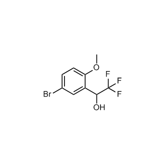 1-(5-Bromo-2-methoxyphenyl)-2,2,2-trifluoroethan-1-ol