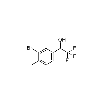 1-(3-Bromo-4-methylphenyl)-2,2,2-trifluoroethan-1-ol