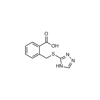 2-(((4H-1,2,4-triazol-3-yl)thio)methyl)benzoic acid