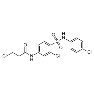3-Chloro-N-(3-chloro-4-(N-(4-chlorophenyl)sulfamoyl)phenyl)propanamide