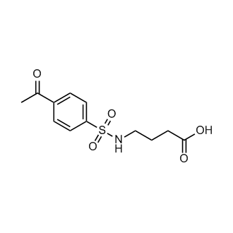 4-((4-Acetylphenyl)sulfonamido)butanoic acid