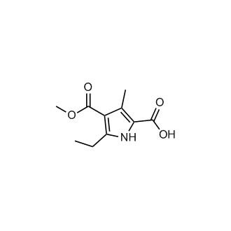 5-Ethyl-4-(methoxycarbonyl)-3-methyl-1H-pyrrole-2-carboxylic acid