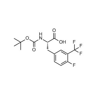 (S)-2-((tert-Butoxycarbonyl)amino)-3-(4-fluoro-3-(trifluoromethyl)phenyl)propanoic acid