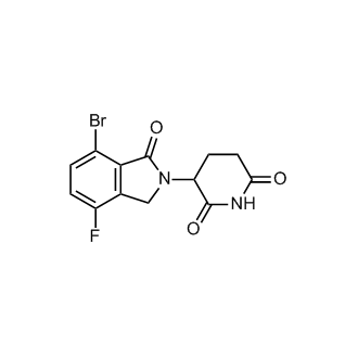 3-(7-Bromo-4-fluoro-1-oxoisoindolin-2-yl)piperidine-2,6-dione