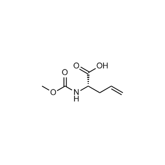 (S)-2-((Methoxycarbonyl)amino)pent-4-enoic acid