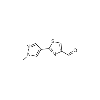 2-(1-Methyl-1H-pyrazol-4-yl)thiazole-4-carbaldehyde