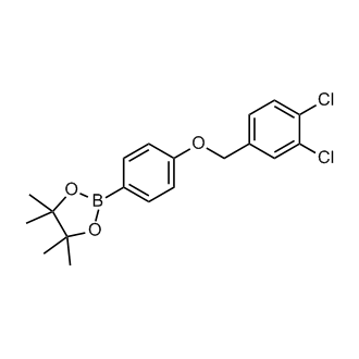2-(4-((3,4-Dichlorobenzyl)oxy)phenyl)-4,4,5,5-tetramethyl-1,3,2-dioxaborolane