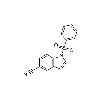 1-(Phenylsulfonyl)-1H-indole-5-carbonitrile