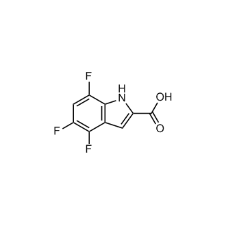 4,5,7-Trifluoro-1H-indole-2-carboxylic acid
