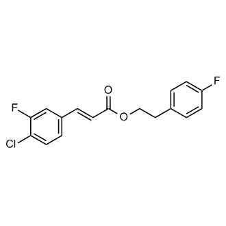 4-Fluorophenethyl 3-(4-chloro-3-fluorophenyl)acrylate