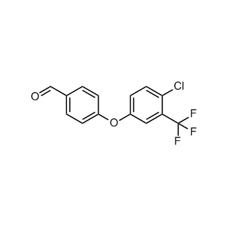 4-(4-Chloro-3-(trifluoromethyl)phenoxy)benzaldehyde
