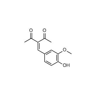 3-(4-Hydroxy-3-methoxybenzylidene)pentane-2,4-dione