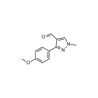 3-(4-Methoxyphenyl)-1-methyl-1H-pyrazole-4-carbaldehyde