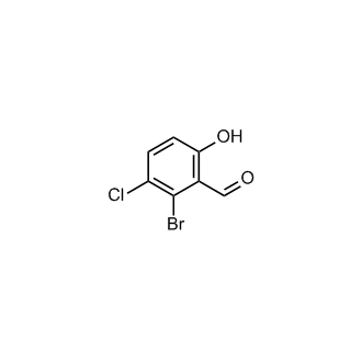 2-Bromo-3-chloro-6-hydroxybenzaldehyde