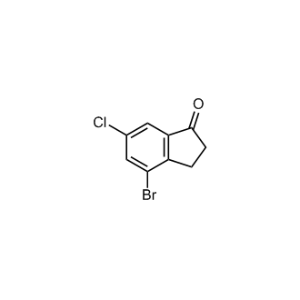 4-Bromo-6-chloro-2,3-dihydro-1H-inden-1-one