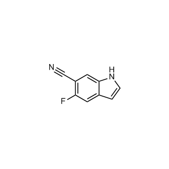 5-Fluoro-1H-indole-6-carbonitrile