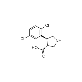 rel-(3R,4S)-4-(2,5-dichlorophenyl)pyrrolidine-3-carboxylic acid