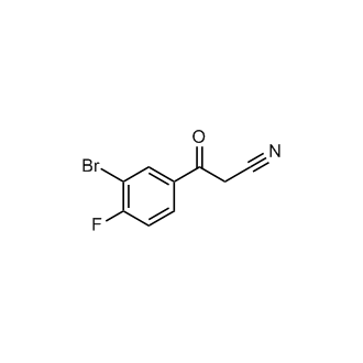 3-(3-Bromo-4-fluorophenyl)-3-oxopropanenitrile