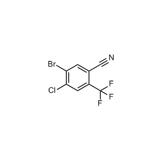 5-Bromo-4-chloro-2-(trifluoromethyl)benzonitrile