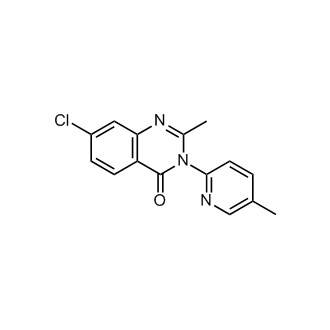 7-Chloro-2-methyl-3-(5-methylpyridin-2-yl)quinazolin-4(3H)-one