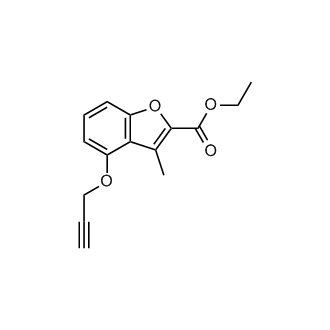 Ethyl 3-methyl-4-(prop-2-yn-1-yloxy)benzofuran-2-carboxylate
