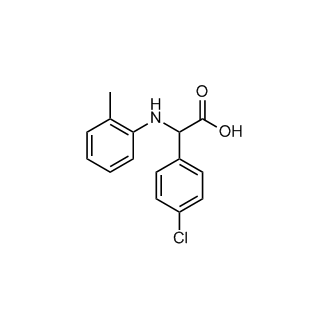 2-(4-Chlorophenyl)-2-(o-tolylamino)acetic acid