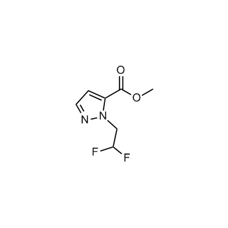 Methyl 1-(2,2-difluoroethyl)-1H-pyrazole-5-carboxylate