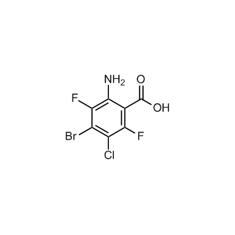 2-Amino-4-bromo-5-chloro-3,6-difluorobenzoic acid