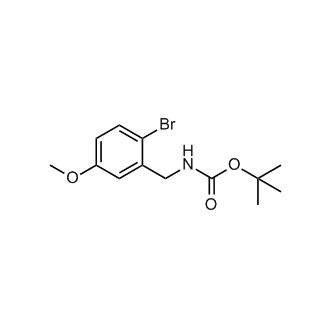 tert-Butyl (2-bromo-5-methoxybenzyl)carbamate