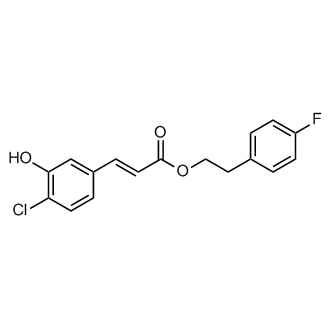 (E)-4-Fluorophenethyl 3-(4-chloro-3-hydroxyphenyl)acrylate